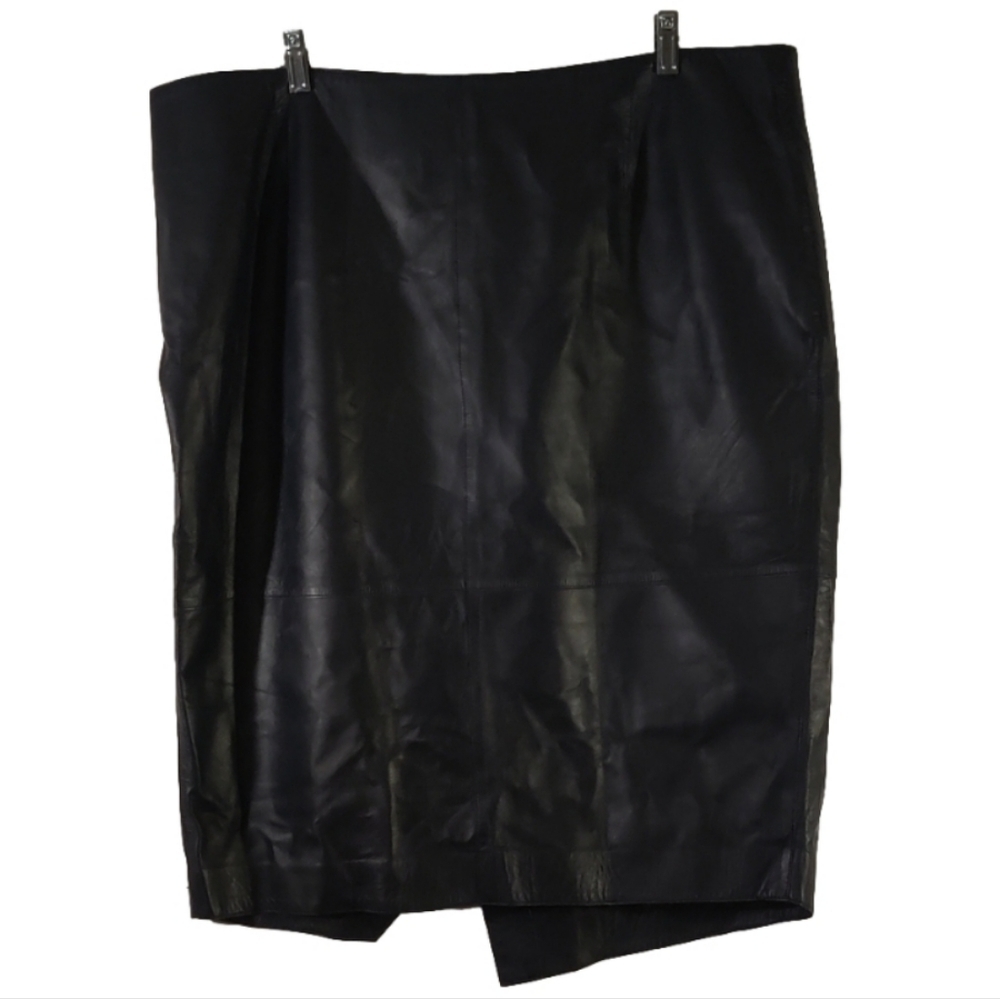 GSTQ Women's Plus Size leather Skirt NWT Size XXXL - Picture 8 of 8
